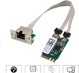 Frefgikty M.2 A+E Key 2.5G Ethernet LAN Card RTL8125B PCI Expansion Network view 3