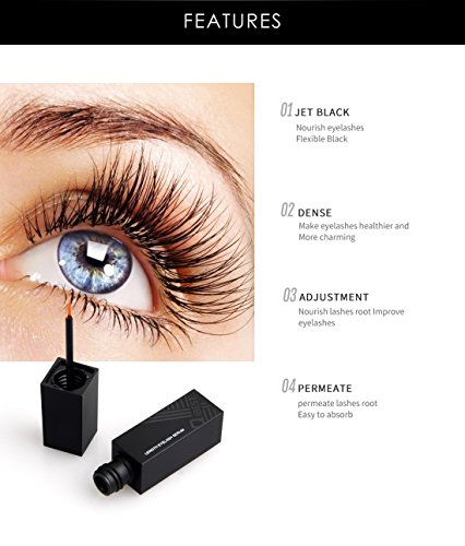 Eyelash Growth Serum by Rejawece, Best Eyebrow EyeLash Enhancer, Treatment for Full Length, |Advanced Conditioner, Moisturizer, Includes Peptides and Hyaluronic Acid | Luxury Beauty Items, Irritation