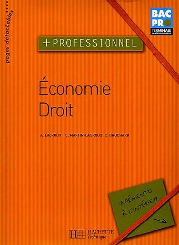 Download Economie-Droit Tle Bac Pro PDF