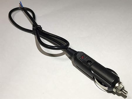 Amazon 配線付き シガー シガーソケット オス Led付き ヒューズ内蔵 12v 24v Etc ナビ 移植 交換 増設 加工 電源取得 電源取り出しに ウインカーリレー 車 バイク