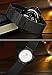 Tamlee Men Black Plated Slim Case Stainless Steel Waterproof