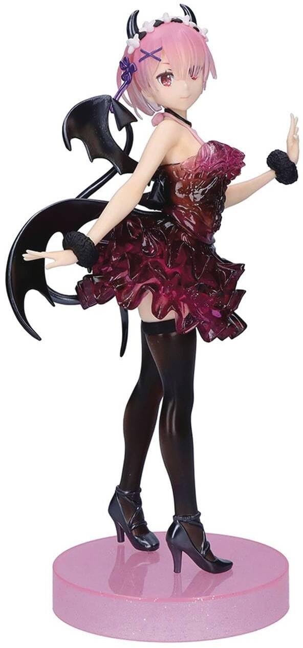 Banpresto Ram Re:Zero -Starting Life In Another World- Espresto-Clear&Dressy, Special Color Ver. 22 cm, BP89696P Multicolor, Optimal Collectible Figure for Anime Fans