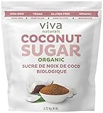 Viva Naturals Organic Coconut Sugar: Non-GMO, Low-Glycemic Sweetener, 6 lbs Bag