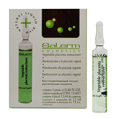 Salerm Vegetable Placenta Restructurer 4 Applications Big Sale (Best Vegetables For Hair Growth)