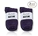 Pembrook Non Skid/Slip Socks – (2 Packs) - Hospital Socks - Fuzzy Slipper Gripper Socks