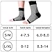 Deilin Plantar Fasciitis Socks (3 Pairs), Compression Foot Sleeves with Heel Arch & Ankle Support, Great Foot Care Compression Sleeve for Men & Women, Increase Blood Circulation, Relieve Arch Pain