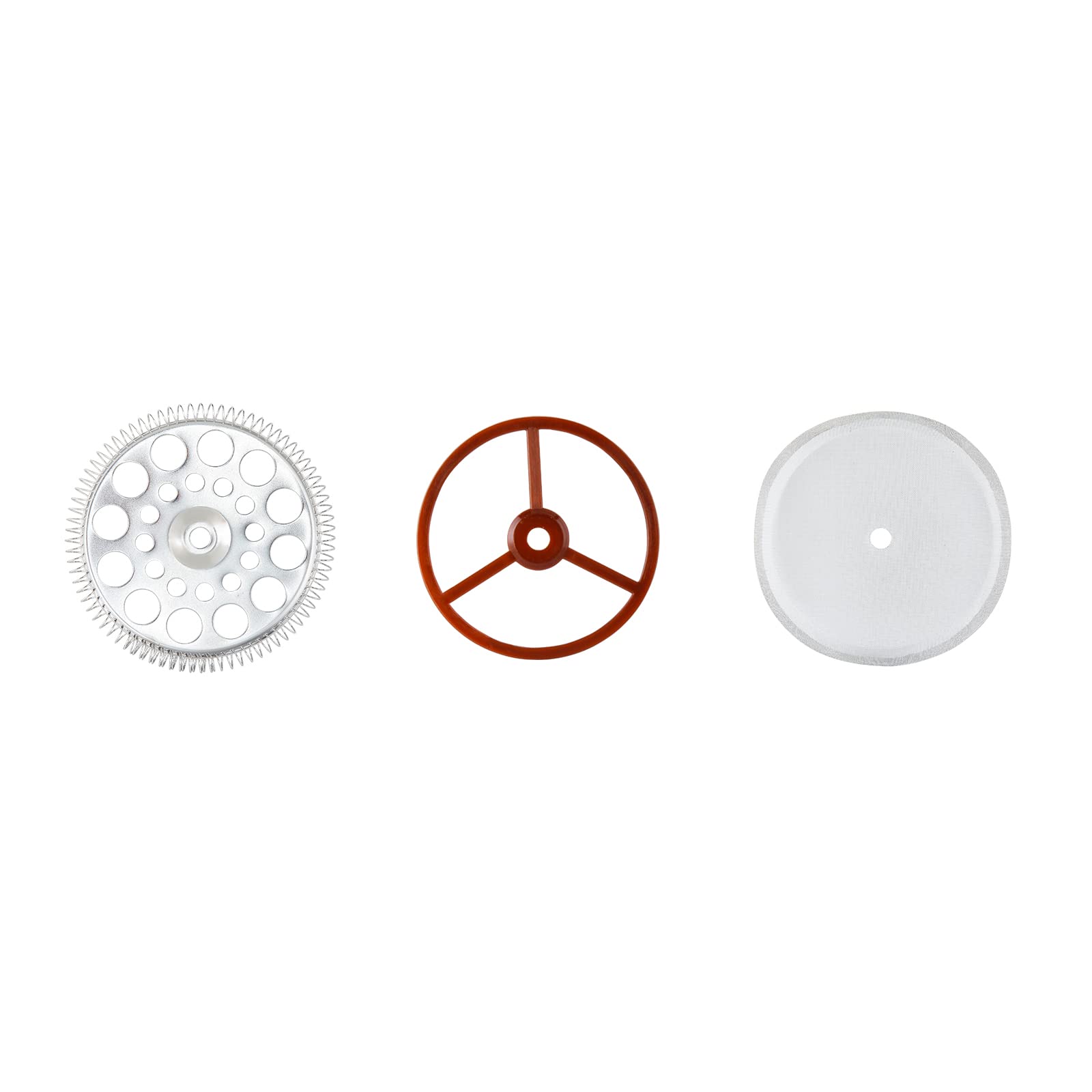 French Press Filter Replacement Parts - 3 Pcs Set for Easyworkz 350 ml Coffee Press Cafetiere