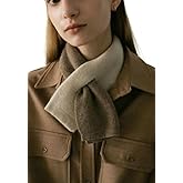 Jusavie Cashmere Scarf for Women Soft Knitted Wool Scarfs Warm Scarves Neck Warmer Scarf for Fall Winter Coat Dress 2025