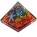 Elite Orgone Pyramid Positive Energy Generator for Chakra Healing/EMF Protection and Meditation Yoga- Made for Ultimate Orgone Energy!