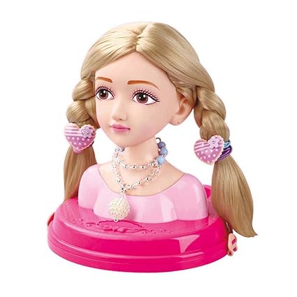 Salon World Kids Childrens Toy Styling Head Playset Age 5 Toys
