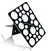 ESARORA Makeup Brush Dryer Rack, 28 Holes Makeup Brush Air Drying Organizer Folding Collapsible Air Drying Tower Brush Dryer (STYLE 1)