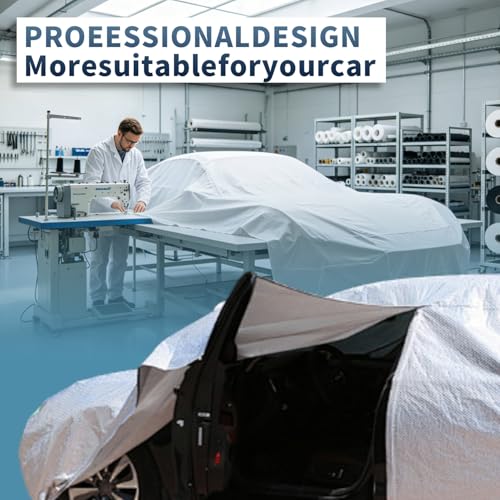 GUNHYI Cubierta de Coche de 6 Capas para VW Jetta de 1998 a 2022, Cubierta Exterior Completa Resistente al Agua para Todo Tipo de Clima