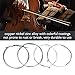 Cello Strings A-D-G-C Cello Steel Wire String for Full Size 4/4-3/4 Cello Replacement with Colorful Coatingsthumb 2