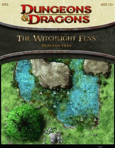 The Witchlight Fens - Dungeon Tiles: A 4th Edition Dungeons & Dragons Accessory (4th Edition D&D)