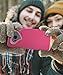 Vena Galaxy S8 Case, [vLove][Heart-Shape | Dual Layer Protection] Hybrid Bumper Cover for Samsung Galaxy S8 (Hot Pink/Rose Pink)
