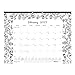 Blueline 2017 Monthly Coloring Desk Pad Calendar, Garden, January - December, 22 x 17