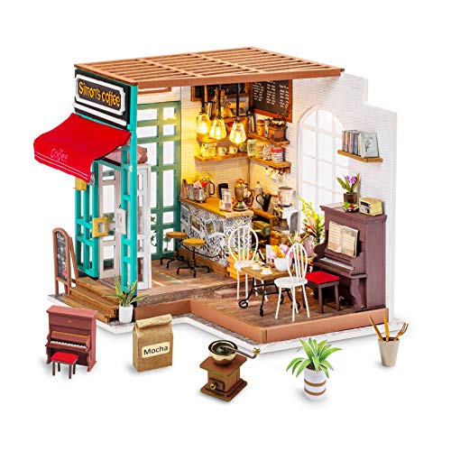Rolife DIY Miniature Dollhouse Kit, Tiny House Kits Mini Model Building
