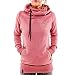 Women's High Collar Hoodie Lightweight pullover Sweatshirts