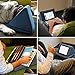 Tablet Pillow Holder,Bagvhandbagro For Galaxy And IPad, Mini Tablet Computer Holder Sofa Reading Stand, Self Standing Or Use on Lap, Bed, Sofa, Couch. Color Blue