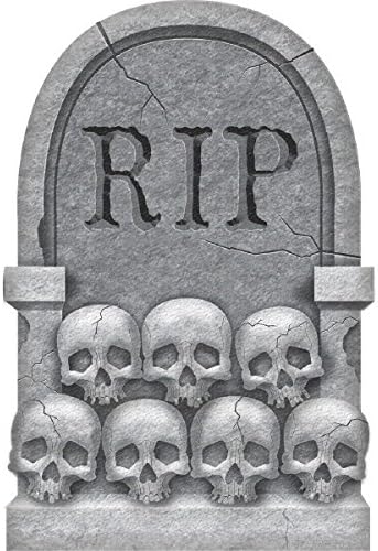 Halloween Skulls Tombstone