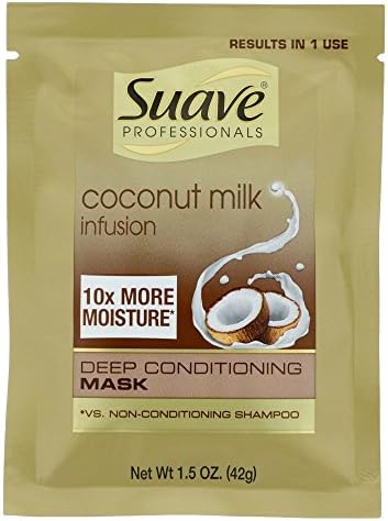 Suave Professionals Coconut Milk Infusions Deep Conditioning Mask, 1.5 oz