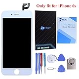White LCD For iPhone 6S 4.7inch LCD Screen Replacement Kit Digitizer Touch Screen with Frame Display Assembly with 3D Touch & Repair Tools