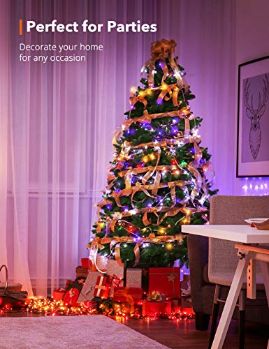 image for TaoTronics LED String Lights,33ft 100 LEDs USB Powered Dimmable Copper