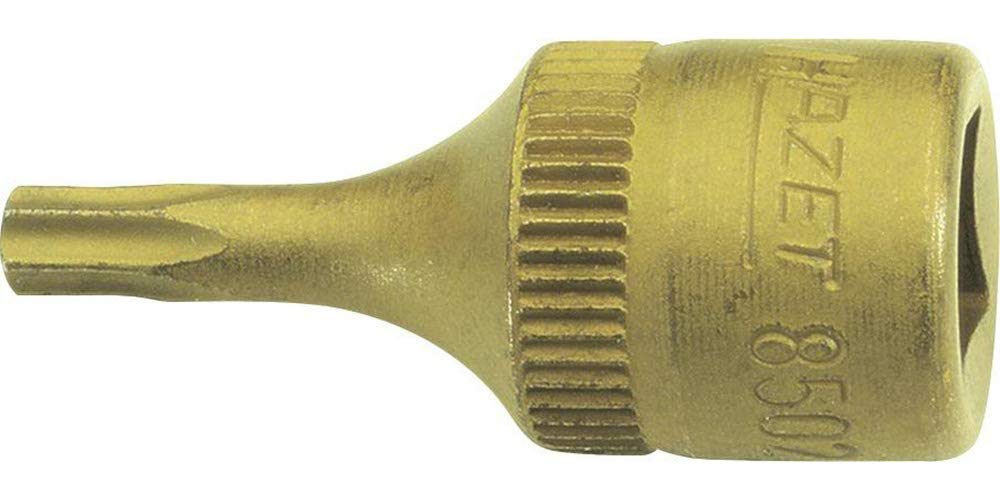 HAZET 8502-T20 T 20 Screwdriver Socket Set Torx Profile - CVD-Tin Coated