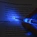 Glovion Led Light Pen,Penlight for Nighttime Writing -Blue- Pack of 3 Pens