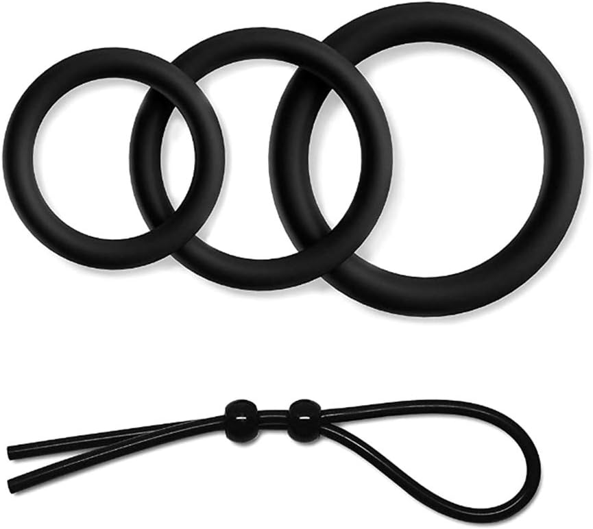 4 Pack Ring Set –3 Rings and 1 Adjustable Loops