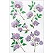Martha Stewart Crafts Decorative Stickers, Purple Blossom