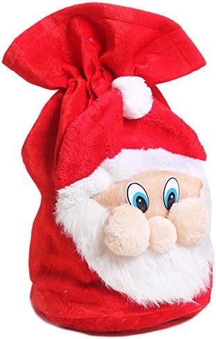 Awaytoy Drawstring Gift Bag Candy Sack Pouch for Children Santa Claus 19.6"