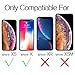 Mkeke iPhone x/xs Screen Protector iPhone Xs Screen Protector Tempered Glass Film for Apple iPhone X 10 5.8-Inch, 3-Pack, Clear