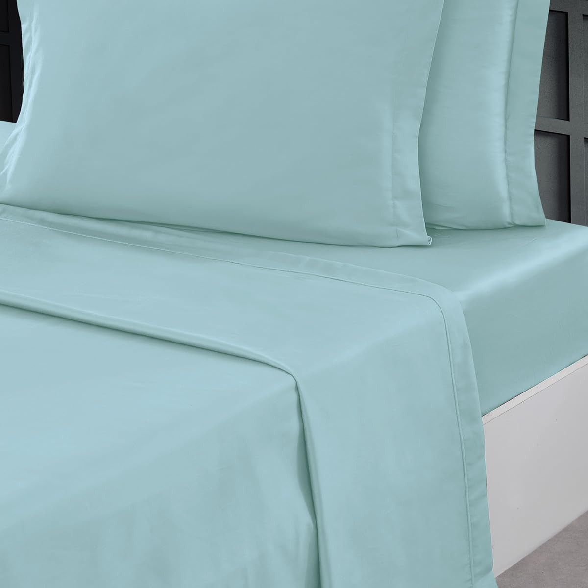 Sensei La Maison du Coton Percale Soft Cotton Flat Sheet