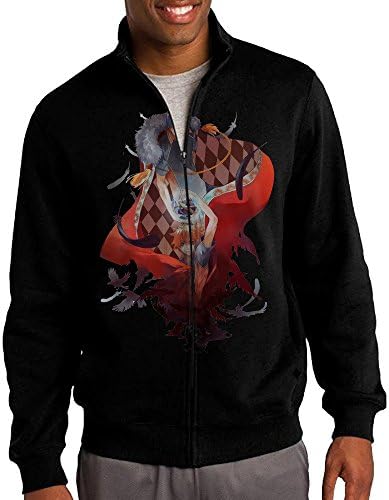 Men Haikyuu Hinata Nishinoya Zip Up Jacket With Design