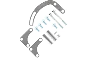 SUPVOX Power Steering Pump Bracket for Steel Adjustable Billet 8-cylinder Practical Car Pump Part V-type