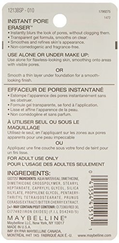 MAYBELLINE NEW YORK BABY SKIN INSTANT PORE ERASER PRIMER, 0.67 FLUID OUNCE