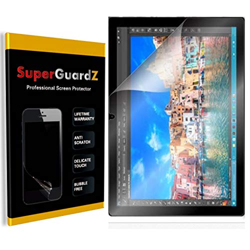 [3-Pack] for Microsoft Surface Pro 6 / Surface Pro (2017) / Surface Pro 4 Screen Protector - SuperGuardZ, Anti-Glare, Matte, Anti-Fingerprint, Anti-Bubble [Lifetime Replacement]