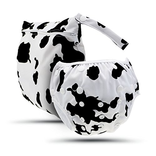 i love bub Reusable Swim Diaper With Handy Wet Bag - Great Potty Training Pants