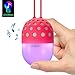 LIGHTSTORY Mini Speaker with Colorful LED Light, for Kids Boys Girls (Red) primary