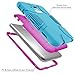 Hocase Galaxy Tab E Lite 7.0 (2016) Case, Rugged Heavy Duty Kids Proof Protective Case for Galaxy Tab E Lite 7.0 SM-T113NDWAXAR/SM-T113NYKAXAR - Sky Blue/Deep Pink