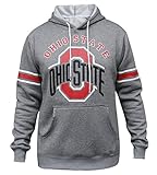 Men's Ohio State Buckeyes Athletic Hoodies Sporty Sweatshirts - Grey