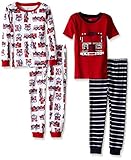 Carter's Little Boys' 4 Piece Graphic Tee PJ Set (Toddler/Kid)