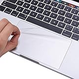 Se7enline 2018/2019 New MacBook Air 13 inch Trackpad Protector (2 PCS) Touch Pad Cover Unti-Scratch Unti-Water for MacBook Air 13-Inch with Touch ID Newest Version Model A1932, Clear/Transparent