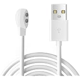 YiKaiEn 6mm Magnetic USB DC Charger Cable, 2.7ft Replacement Charging Cord | for Rechargeable Toys, Massagers, Electric Toothbrushes,Children's Watches, Dog Trainer, Facial Cleanser