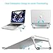 OMOTON Laptop Stand, Adjustable Multi-Angle Aluminum Notebook Computer Stand, Fits MacBook and Laptops up to 17 inches, Silver