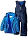 Columbia Little Boys Frosty Slope Set, Collegiate Navy Block Print, XX-Small