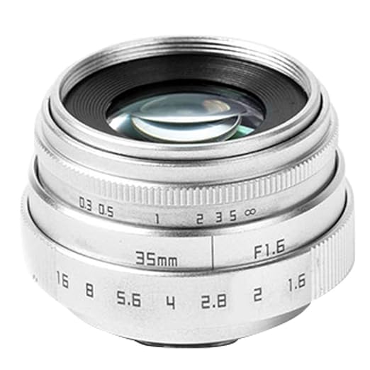 Matedepreso 35mm F1.6 Tapa Objetivo de Cámara Hogar Claro Grande ...