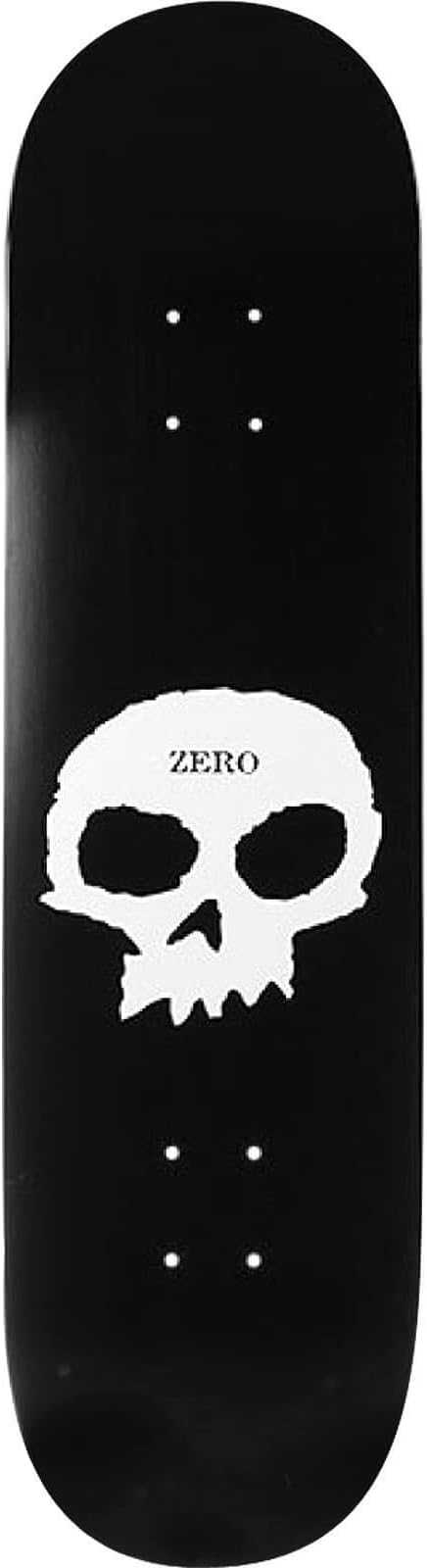 Zero Skateboards Single Skull Skateboard Deck - 8.25" x 32.5"