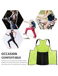 Yamadan Neoprene Underbust Waist Trainer Sweat Zipper Vest Weight Loss Body Shaper for Women